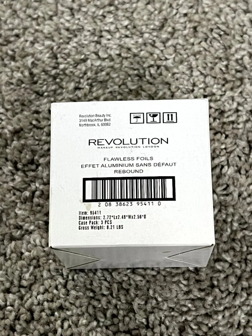 Revolution Flawless Foils Rebound Eyeshadow and Primer Set 3 Pack